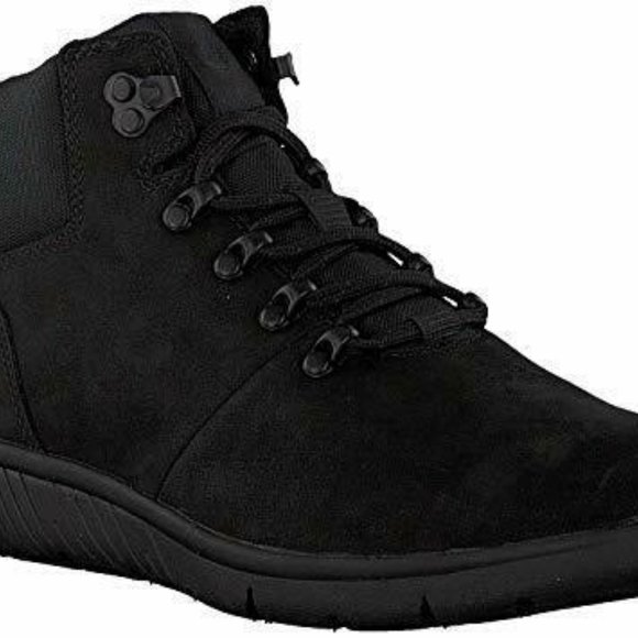 TIMBERLAND MEN'S BOLTERO SHOE HIKER BLACK NUBUCK - Picture 11 of 13